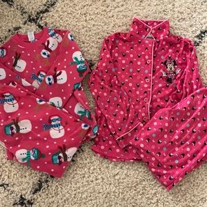 2 Sets Winter Pajamas